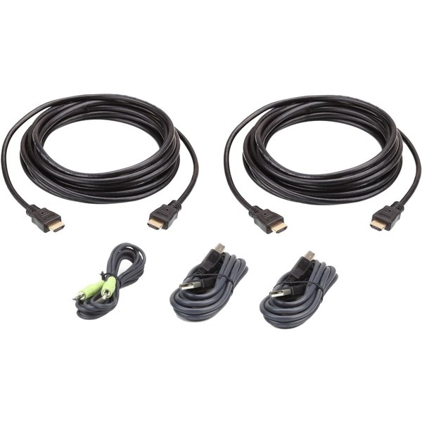 Aten 10Ft. Dual Display Hdmi Secure Kvm Cable Kit 2L7D03UHX5